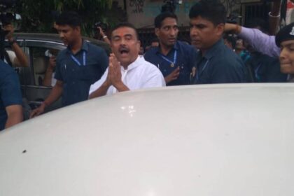 Suvendu Adhikari Kalighat