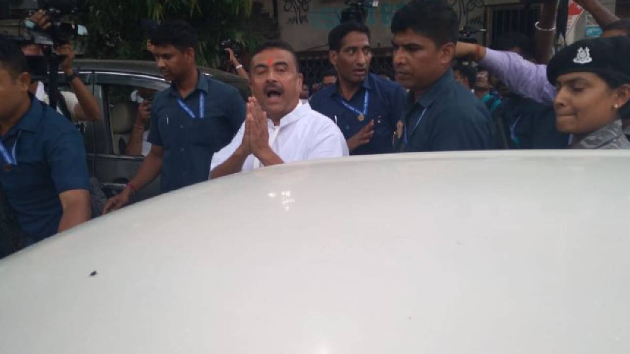 Suvendu Adhikari Kalighat