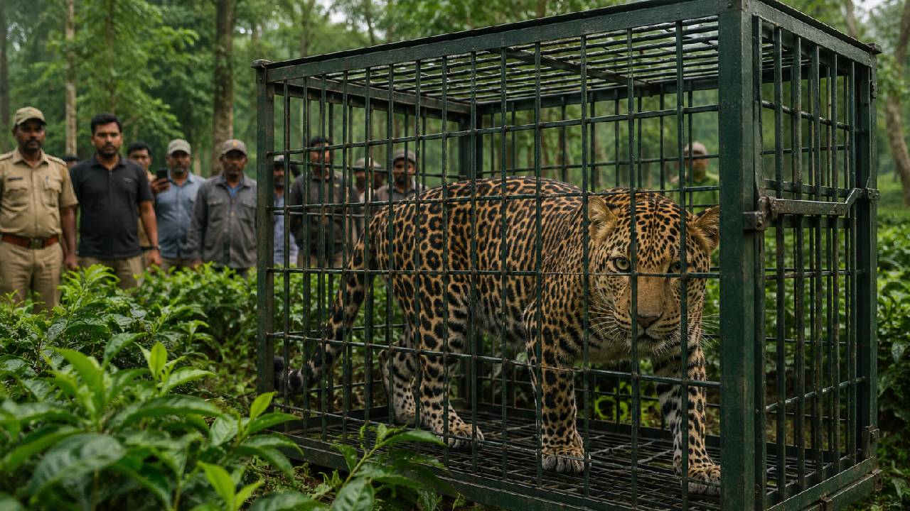 Leopard: অবশেষে ধরা পড়ল ‘আতঙ্কের লেপার্ড’ » KTV Bangla