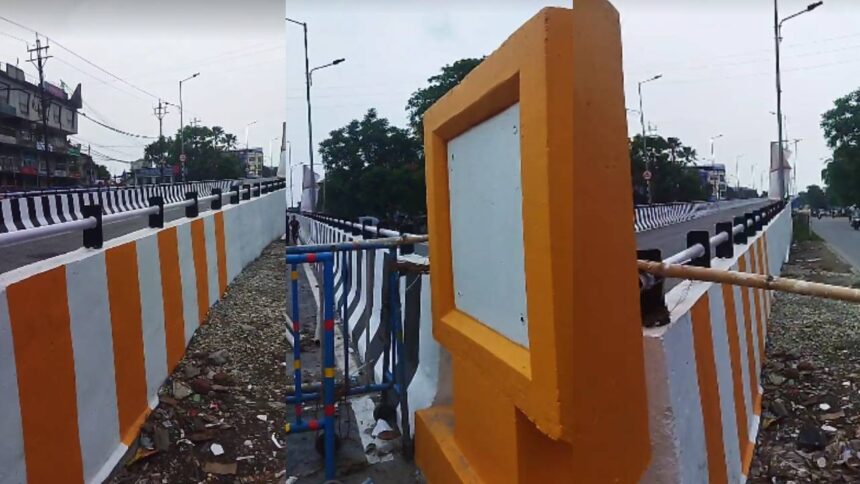Siliguri Flyover Color Change