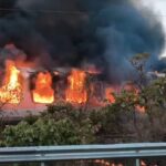 Fire At Rajdhani Express