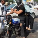 Kolkata Police On Bike