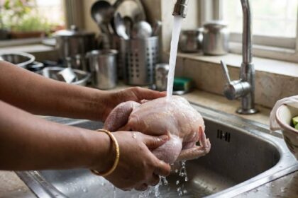 Raw Chicken Wash