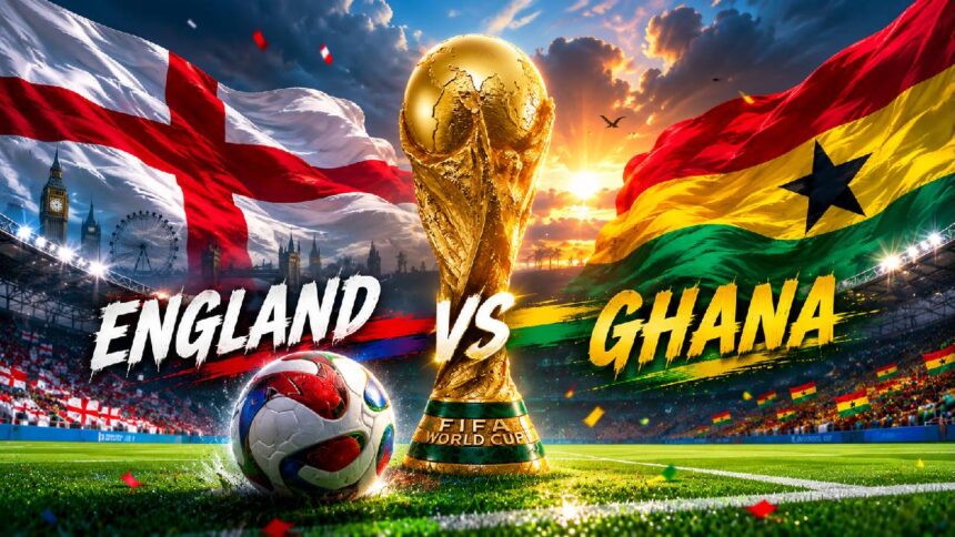 England vs Ghana