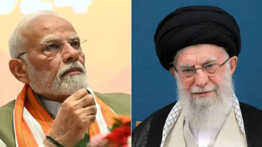 Khamenei Funeral Modi