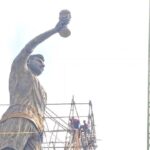 Messi Statue Kolkata