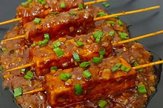Paneer Satay Recipe