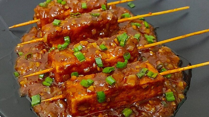Paneer Satay Recipe