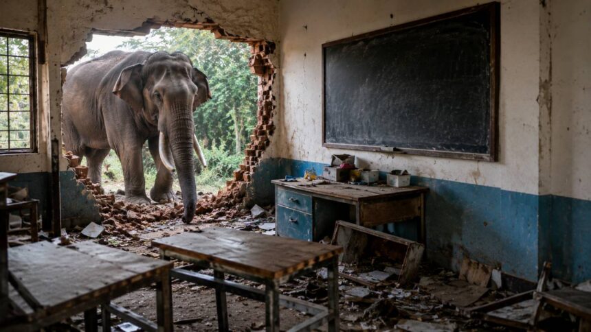Elephant School Attack