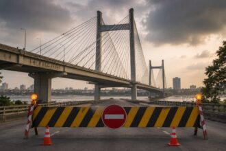 Vidyasagar Bridge Closure