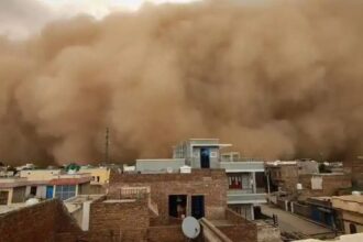 Rajasthan Dust Storm