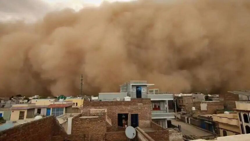 Rajasthan Dust Storm