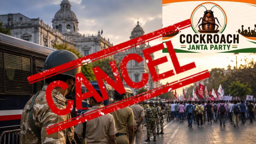 Kolkata BJP Protest Cancel