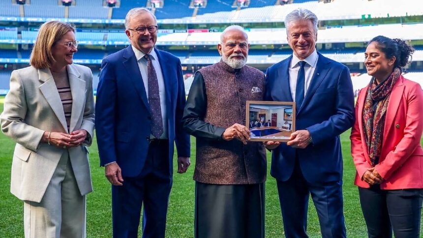Modi MCG Visit