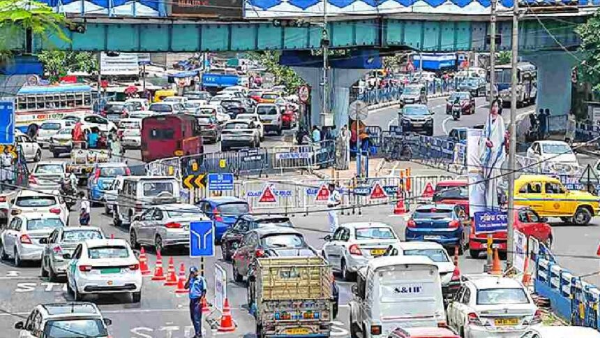 Chingrighata Traffic