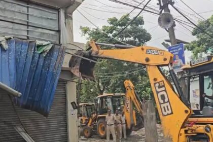 Abhisheks Office Demolished