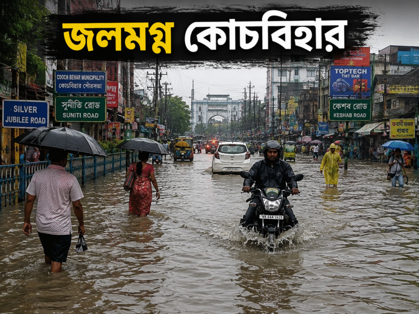 Waterlogging Crisis in Cooch Behar