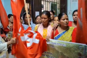 Mid Day Meal Worker Protest