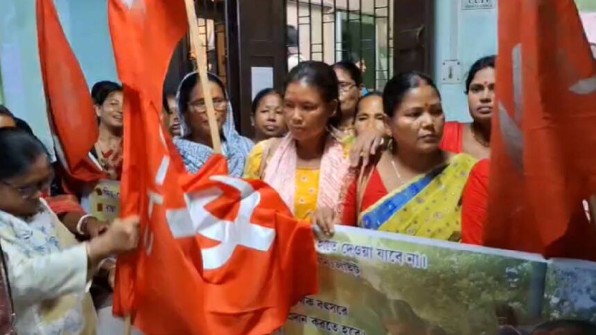 Mid Day Meal Worker Protest