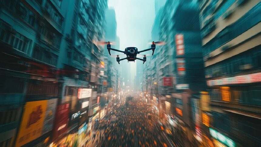 Moscow Airport Drone