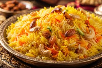 Zarda Pulao