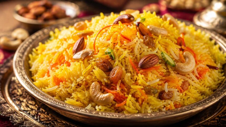 Zarda Pulao