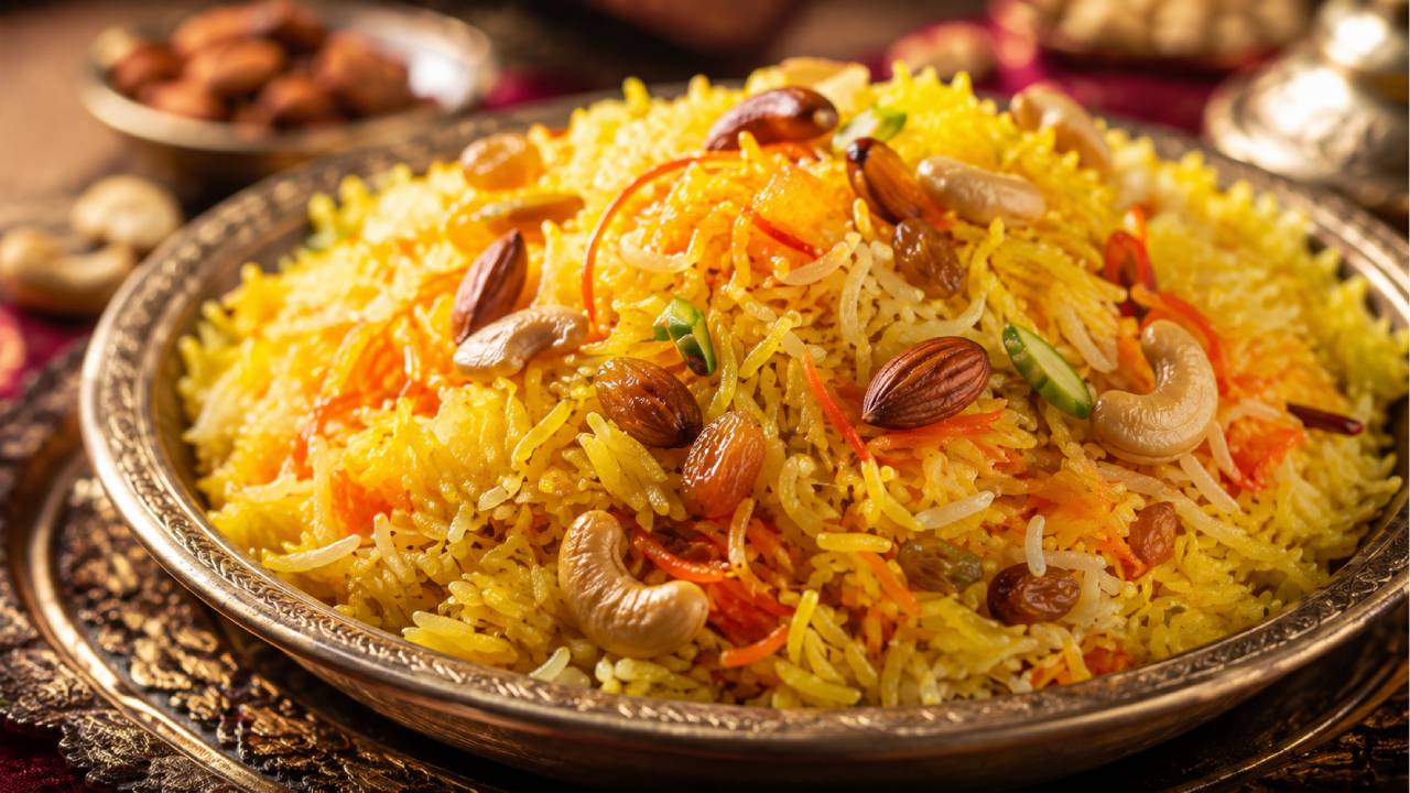 Zarda Pulao