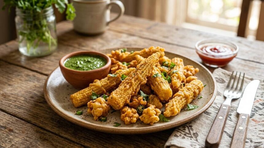 Babycorn Fritters