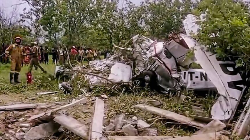 UP Plane Crash