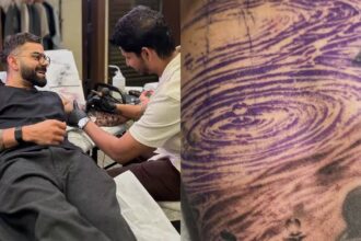 Virat Kohli Tattoo