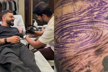Virat Kohli Tattoo