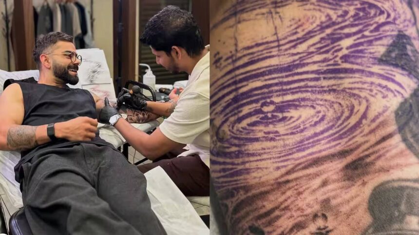Virat Kohli Tattoo