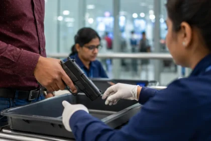 Varanasi Airport Gunshot