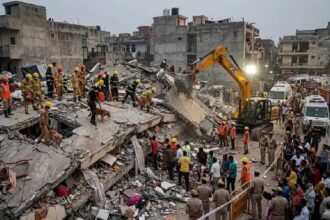 Delhi Building Collapse
