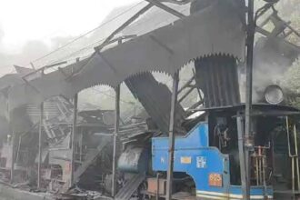 Darjeeling Loco Shed Collapse