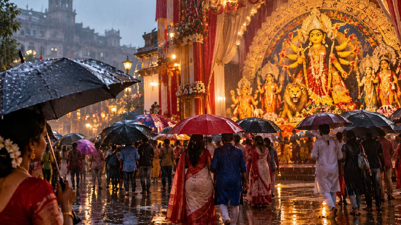 Rain In Pujo 2026