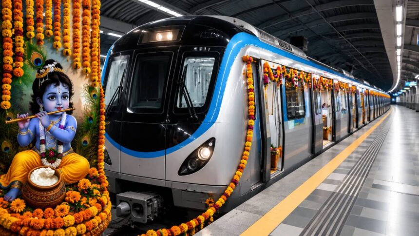 Janmastami Metro Service