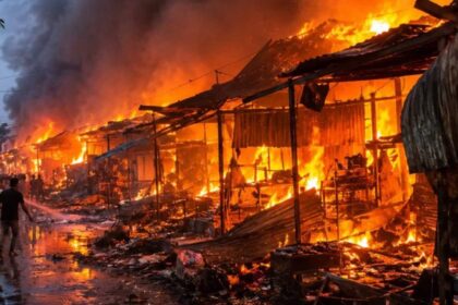 Baghajatin Market Fire