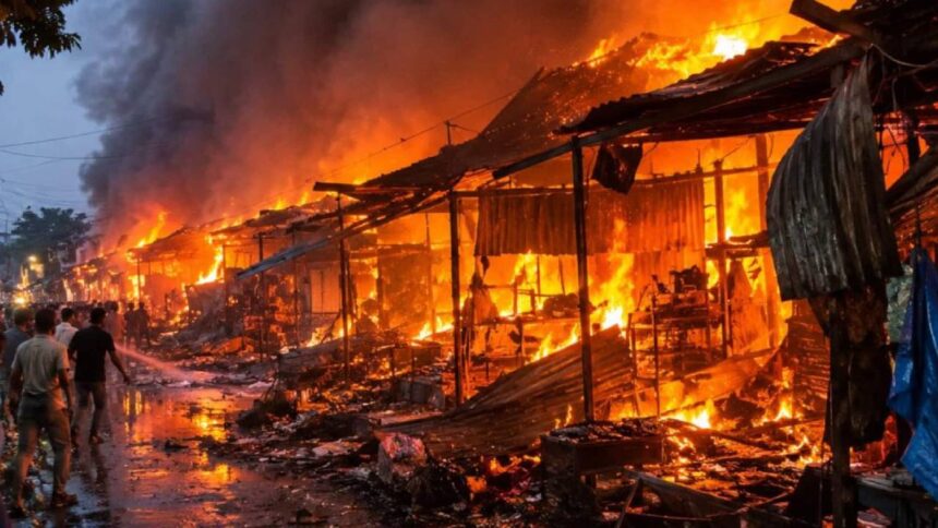 Baghajatin Market Fire