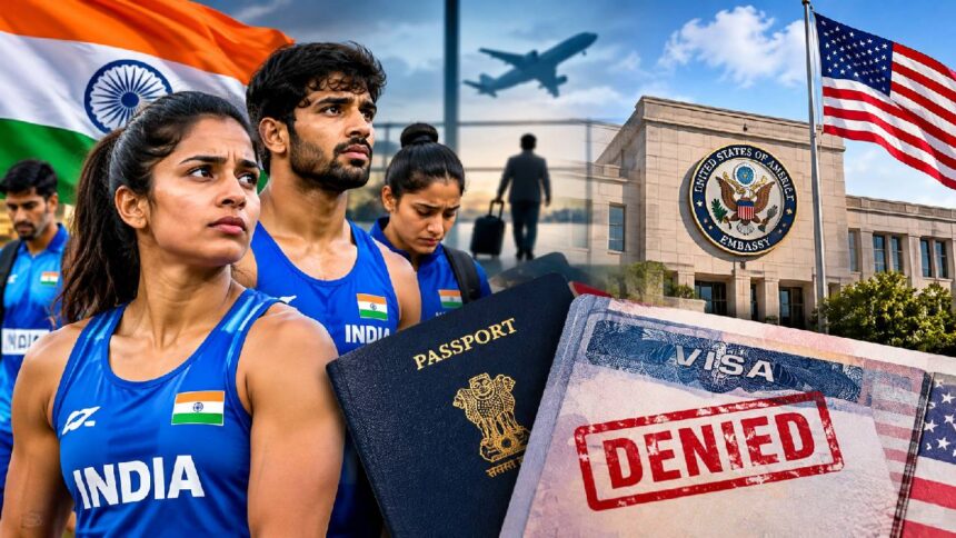 US Indian wrestlers