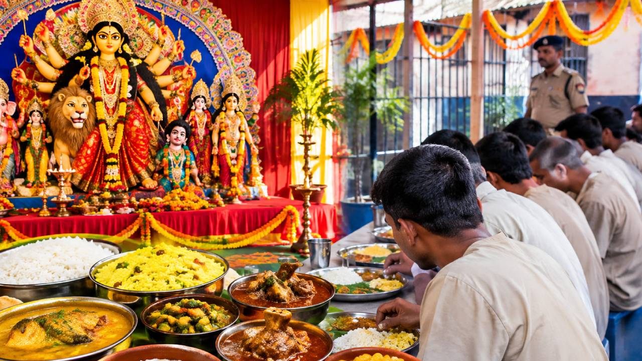 Prison Durga Puja