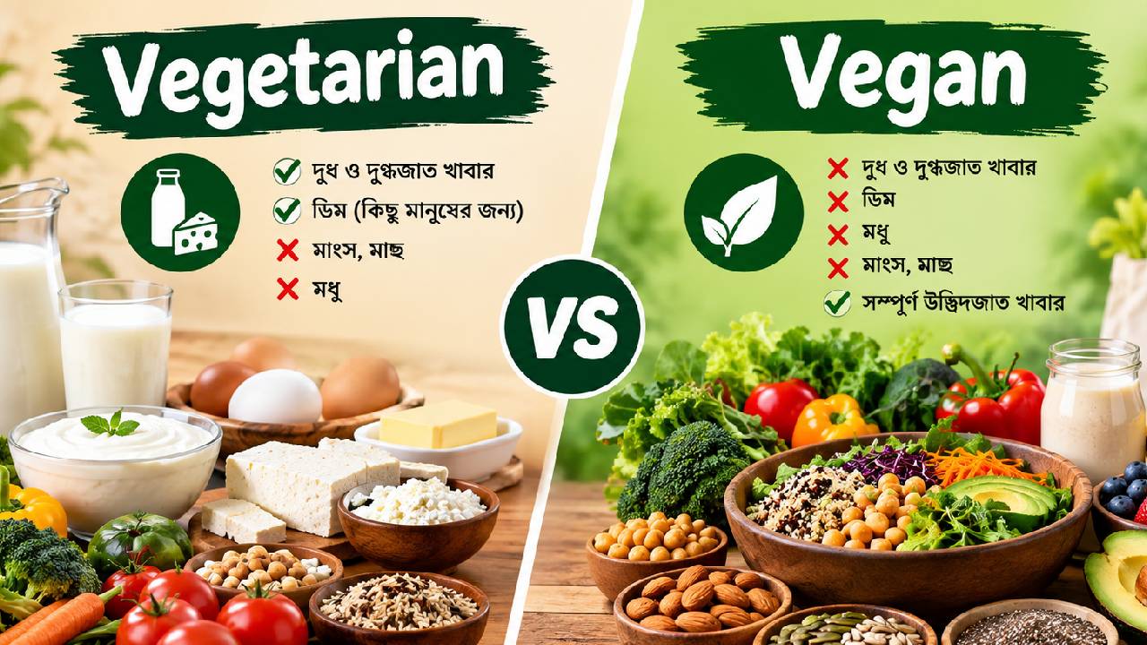 Vegan vs Vegetarian