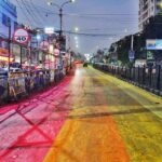 Colourful Road Kolkata
