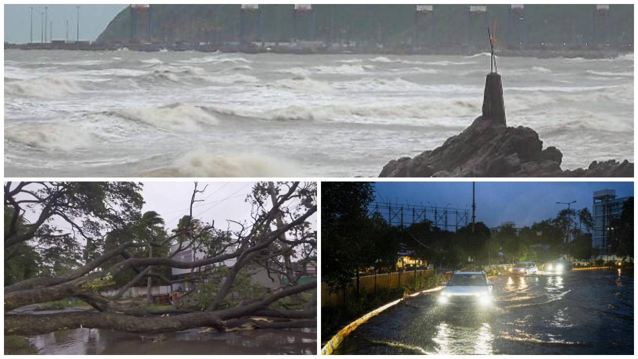 Arnab Cyclone Landfall