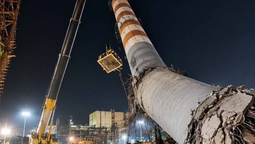 Jamuria Chimney Collapse