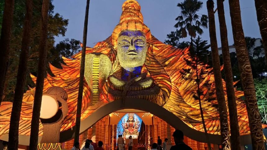 Parkstreet Durga Puja Theme