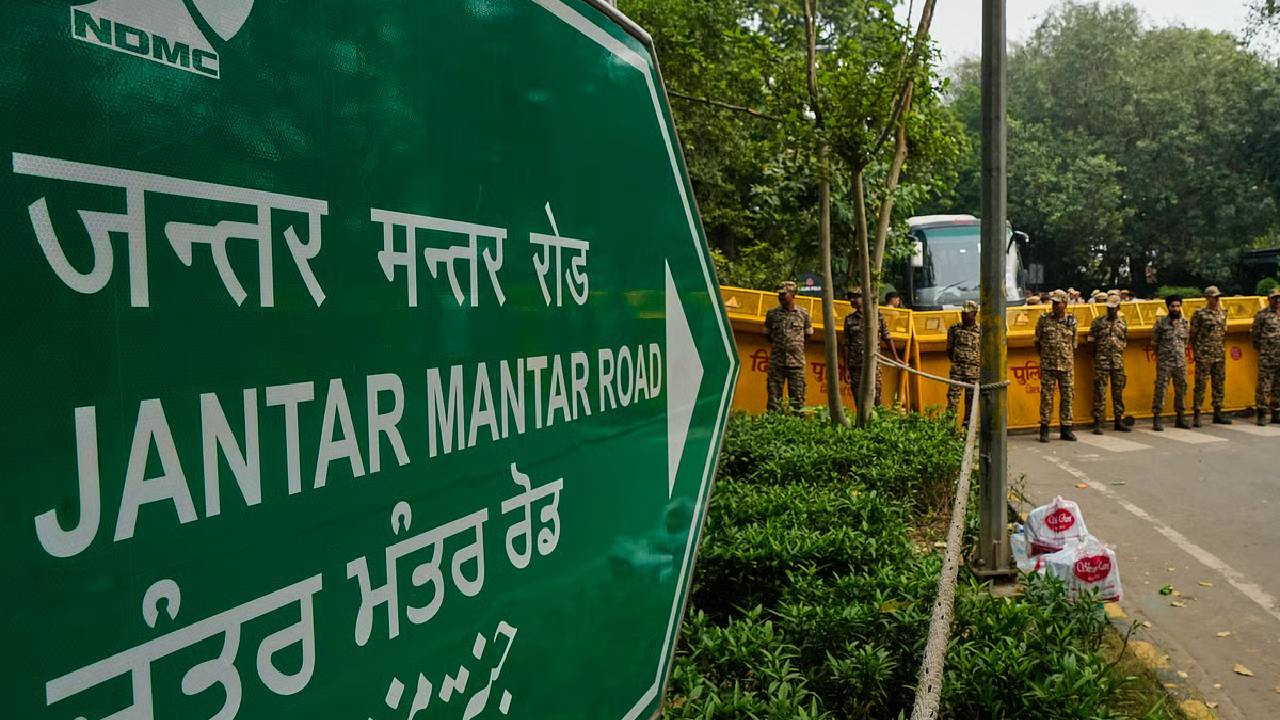 Jantar Mantar Delhi Protest